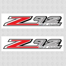 Z92 OFF ROAD Vinyl-Aufkleber für Chevy Silverado_2