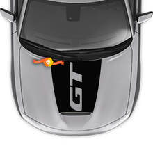 GT-Motorhaubenaufkleber für Dodge Charger 2015–2024
 2