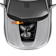 Scat Pack Style Motorhauben-Vinylaufkleber für Dodge Charger 2015-2024_2