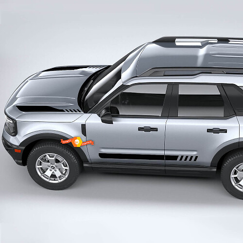 Ford Bronco Sport First Edition Kit Motorhauben- und Seitenstreifen-Aufkleber
