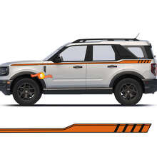Side Up Streifen Aufkleber 2 für Musclecar horse Sport First Edition_2