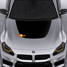 2023 BMW M2 G87 M Performance Parts Hood Wrap Aufkleber Vinylaufkleber
 2