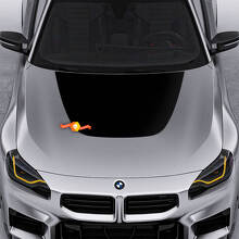 2023 BMW M2 G87 M Performance Parts Hood Wrap Aufkleber Vinylaufkleber
 2