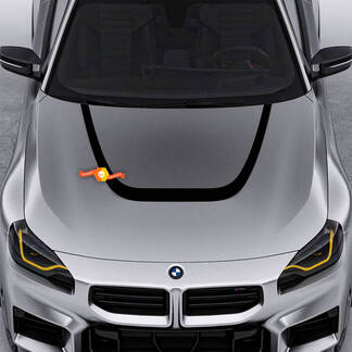 BMW M2 G87 M Performance Hood Aufkleber Vinyl-Aufkleber
