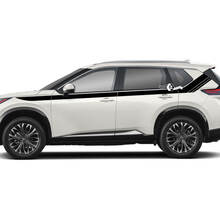 Paar Nissan Rogue Side Up Door Dual Stripes Aufkleber Aufkleber Vinyl Grafik
 3