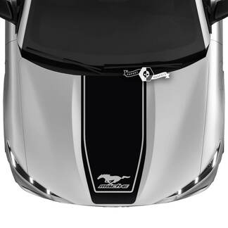 Motorhaube Ford Mustang MACH-E MACH E Logo Trim Aufkleber Vinylaufkleber
 1