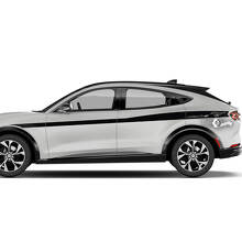 Paar Ford Mustang MACH-E MACH E Front Fender Top Line Stripes Seitentür Heckfender Aufkleber Vinylaufkleber
 3