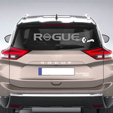 Nissan Rogue Logo Heckscheibe Vinyl Aufkleber Aufkleber Grafik
 2