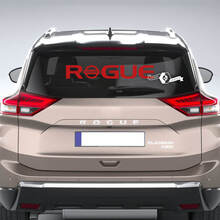 Nissan Rogue Logo Heckscheibe Vinyl Aufkleber Aufkleber Grafik
 3