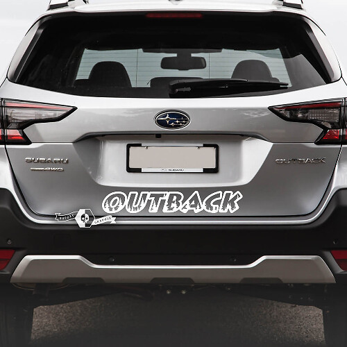 Suba Outback Rear Forest Vinyl Aufkleber Aufkleber Grafik
