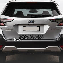 Suba Outback Rear Forest Vinyl Aufkleber Aufkleber Grafik
 2