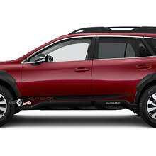 Suba Outback Side Rocker Panel Vinyl Aufkleber Aufkleber Grafischer Suba Aufkleber
 2