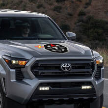 Toyota Tacoma Trailhunter 2024 Kapuzen-Logo-Aufkleber
 2