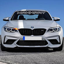 BMW M2 F87 M2 Full Body Stripes Hood Roof Trunk Windschutzscheibe Aufkleber Vinyl-Aufkleber
 4