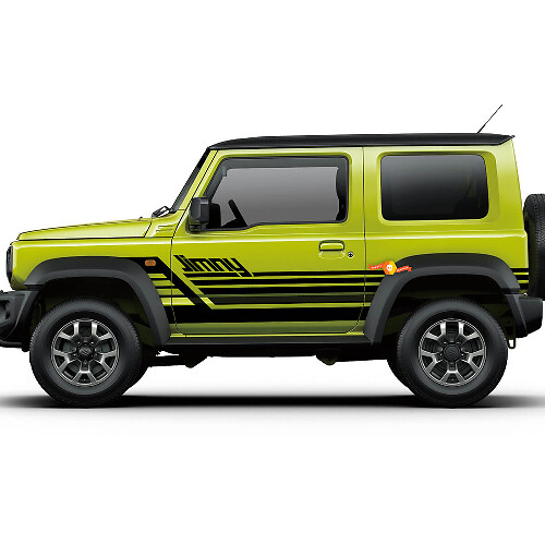 Suzuki JIMNY Retro Streifen Seitentüren Aufkleber Grafiken
