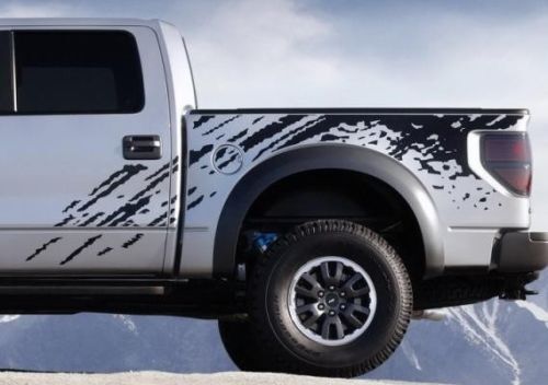 F-150 Ford Raptor Svt Digital Mud Splash Decal Graphics Decals Sticker Chatter