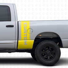 CastomLettering Vinyl-Aufkleber-Set für hinteren Seitenstreifen für Dodge Ram Power Wagon_6