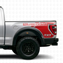 Raptor Style Kotflügel Vinyl-Aufkleber für Musclecar F-150_4