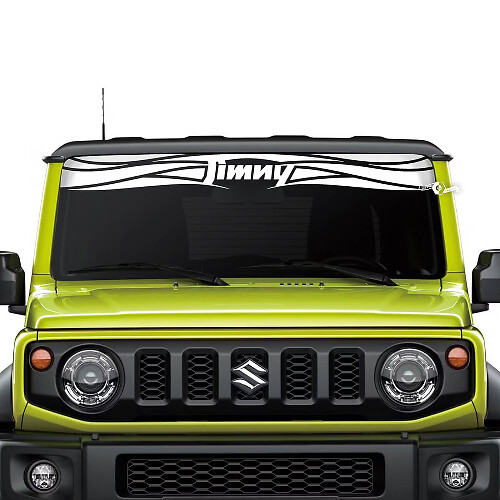 Suzuki JIMNY Windschutzscheibenaufkleber mit Grafiken
