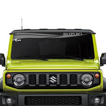 Suzuki JIMNY Windschutzscheiben-Wellenaufkleber-Grafik
 3