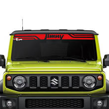 Suzuki JIMNY Windschutzscheibenflügel-Aufkleber
 2