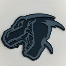 3D-Abzeichen Fender Badges Emblem TRX Dinosaurier Dodge
 3