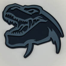 3D-Abzeichen Fender Badges Emblem TRX Dinosaurier Dodge
 4