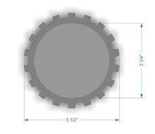 Lime Biohazard-Logo, Metall-Aluminium-Abzeichen, Emblem für Krankenbettausrüstung, Aluminium
 2