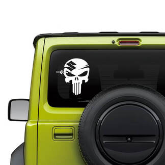 Suzuki JIMNY Heckscheiben-Punisher-Aufkleber
