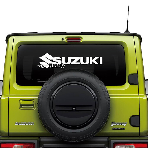 Suzuki JIMNY Logo-Aufkleber für die Heckscheibe
