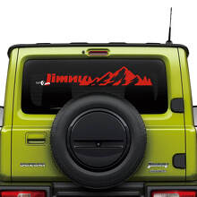 Mountains Schriftzug Heckscheibenaufkleber Grafiken Für Suzuki JIMNY 2