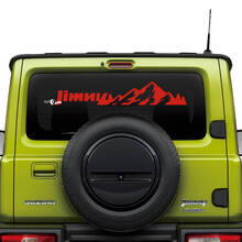 Suzuki JIMNY Mountains Logo-Aufkleber für die Heckscheibe
 2