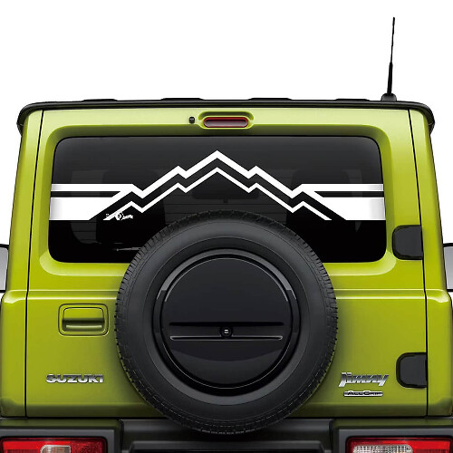 Mountains Heckscheiben-Aufkleber Grafik Für Suzuki JIMNY