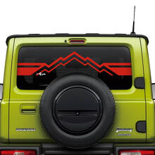 Mountains Heckscheiben-Aufkleber Grafik Für Suzuki JIMNY 2