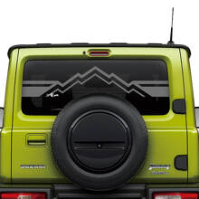 Mountains Heckscheiben-Aufkleber Grafik Für Suzuki JIMNY 3