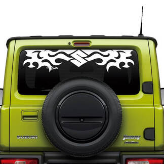 Suzuki JIMNY Tribal Logo-Aufkleber für die Heckscheibe
 1