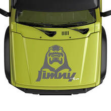 Suzuki JIMNY Hood Skull Logo Aufkleber Aufkleber Grafiken
 2