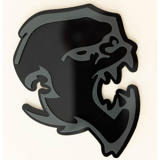 Angry Gorilla 3D Badge Fender Badges Emblem
 1