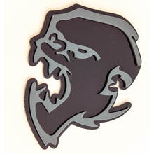 Angry Gorilla 3D Badge Fender Badges Emblem
 2