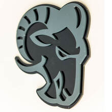 HellRam Ram 3D Badge Fender Badges Emblem
 5