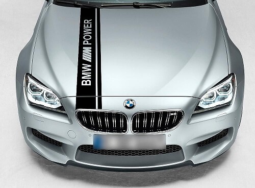 BMW Dual Rally Hood Stripe Racing M Power Motorsport Performance Vinyl-Aufkleber
