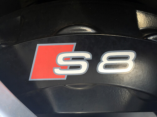 S8 Logo Bremssattel Vinylaufkleber für Audi S8