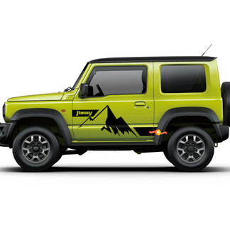 Suzuki JIMNY Sierra Vintage Retro Streifen Türen Aufkleber Aufkleber Grafiken 7
