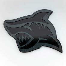 Shark 3D Badge Fender Badges Emblem
 2