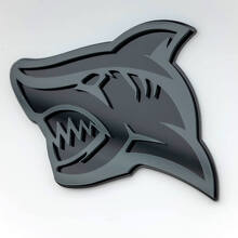 Shark 3D Kotflügelabzeichen Emblem_4