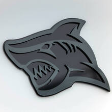 Shark 3D Badge Fender Badges Emblem
 5