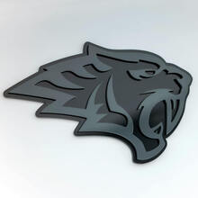 Helltiger Tiger 3D Badge Fender Badges Emblem
 2