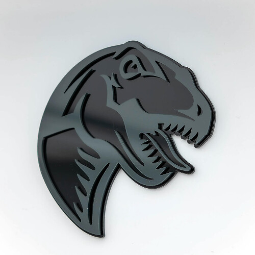 T-Rex Dinosaur 3D Kotflügelabzeichen Emblem