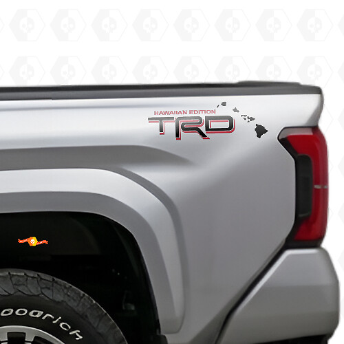 TRD Hawaiian Edition Seiten-Vinylaufkleber-Set für Toyota Trucks
