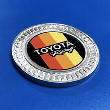 3D-Abzeichen Toyota Racing Vintage TRD Retro Heritage Racing Stripes Metall Aluminium Emblem
 2